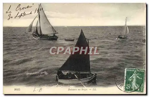 Cartes postales Bateau Peche Bateaux au large