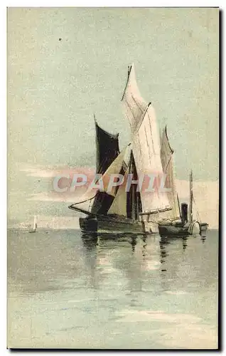 Cartes postales Bateau Peche