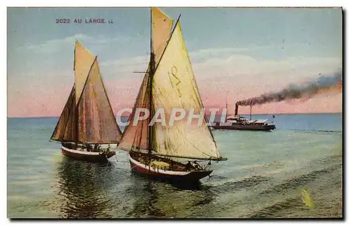 Cartes postales Bateau Peche Au large