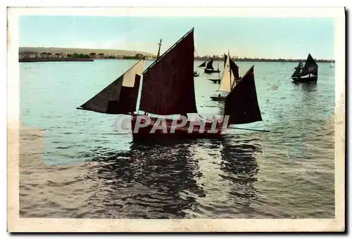 Ansichtskarte AK Bateau Peche Normandie Barques de peche