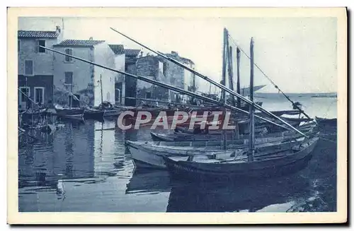 Cartes postales Bateau Peche Martigues