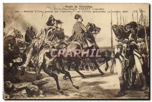 Cartes postales Napoleon 1er Musee de Versailles Bataille d&#39Iena