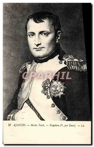 Ansichtskarte AK Napoleon 1er Ajaccio Musee Fesch David