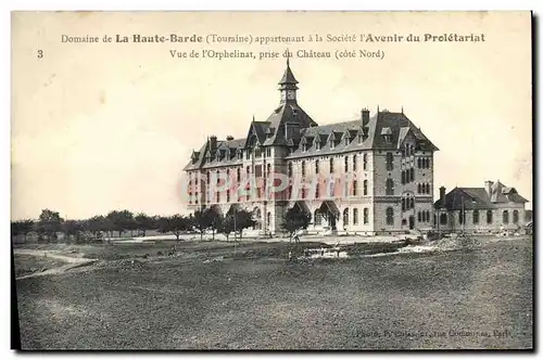 Cartes postales Enfants Orphelinat Domaine de la Haute Barde Avenir du Proletariat Vue de l&#39orphelinat prise
