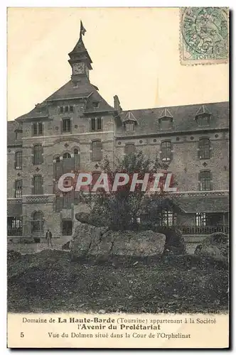 Cartes postales Enfants Orphelinat Domaine de la Haute Barde Avenir du Proletariat Vue du dolmen