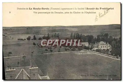 Ansichtskarte AK Enfants Orphelinat Domaine de la Haute Barde Avenir du Proletariat Vue panoramique du domaine Cl