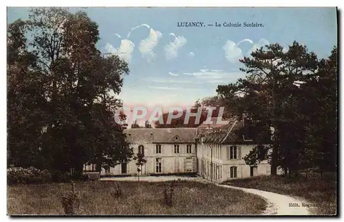 Cartes postales Enfants Luzancy La colonie scolaire