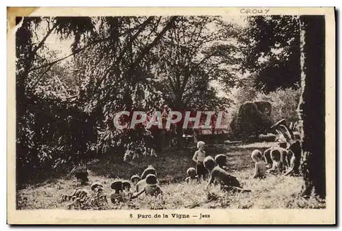 Cartes postales Enfants Parc de la Vigne Jaux