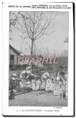 Cartes postales Enfants La Pouponniere Premiers ebats