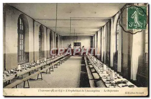 Cartes postales Enfants Elancourt L&#39orphelinat de l&#39Assomption Le refectoire
