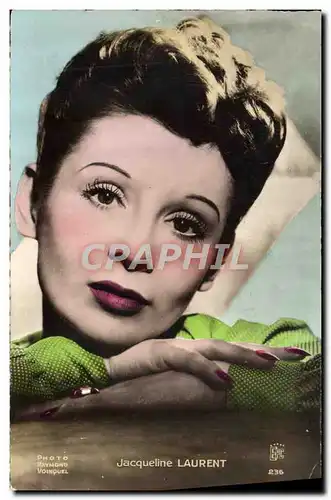 Cartes postales moderne Cinema Jacqueline Laurent