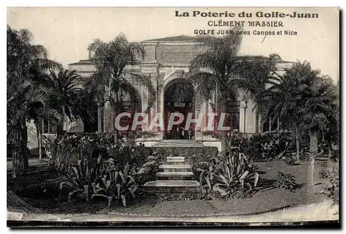Cartes postales Potier Poterie Les poteries du Golfe Juan Clement Massier Cannes Nice