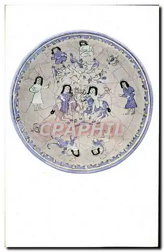 Cartes postales Potier Poterie Earthenware bowl Persian Perse Iran