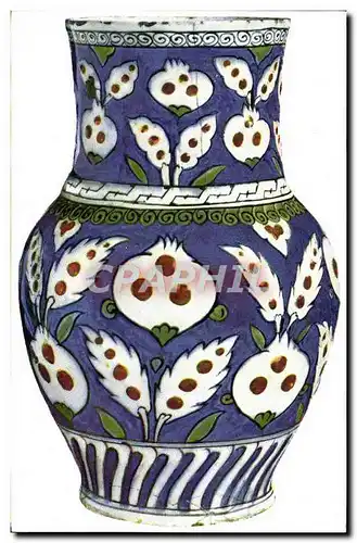 Cartes postales Potier Poterie Vase en faience d&#39Asie mineure