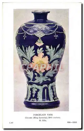 Ansichtskarte AK Potier Poterie Porcelain vase Chinese Ming dynasty Chine China