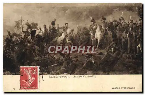 Cartes postales Napoleon 1er Baron Bataille d&#39Austerlitz