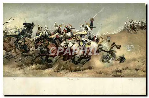 Cartes postales Napoleon Rezonville Militaria