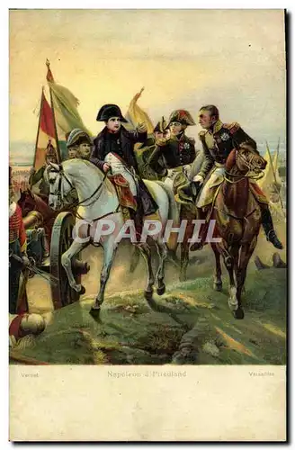 Cartes postales Napoleon 1er a Friedland Horace Vernet