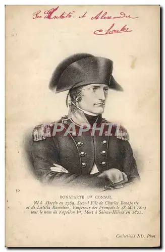 Cartes postales Napoleon 1er