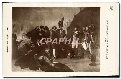 Ansichtskarte AK Napoleon 1er Musee de Versailles Gros Capitulation de Madrid 4 decembre 1808