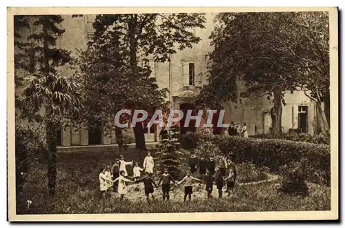 Cartes postales Enfants Lagrasse Aude Orphelinat des medailles militaires Une heure de recreation