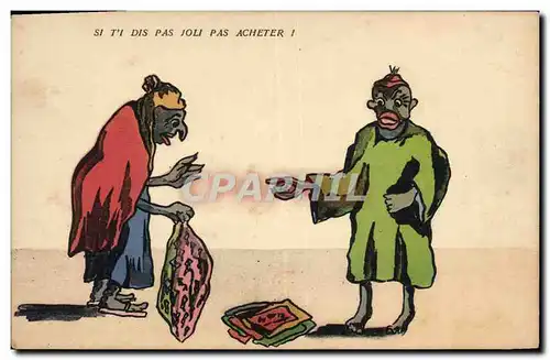 Cartes postales Fantaisie Illustrateur Afrique du Nord Pas joli pas acheter