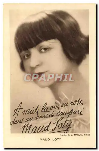 Cartes postales moderne Cinema Maud Loty