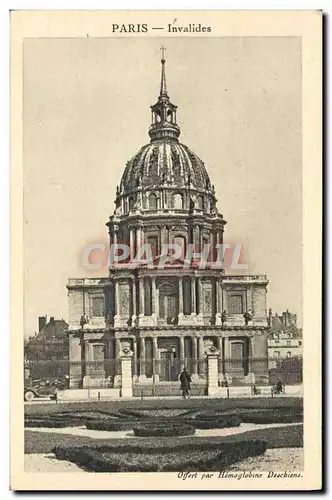 Cartes postales Paris Invalides