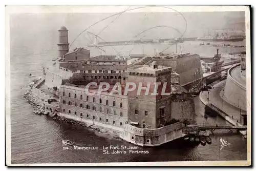 Cartes postales Marseille Fort St Jean