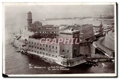 Cartes postales Marseille Fort St Jean