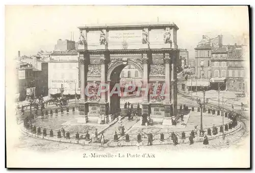 Cartes postales Marseille La Porte d&#39Aix