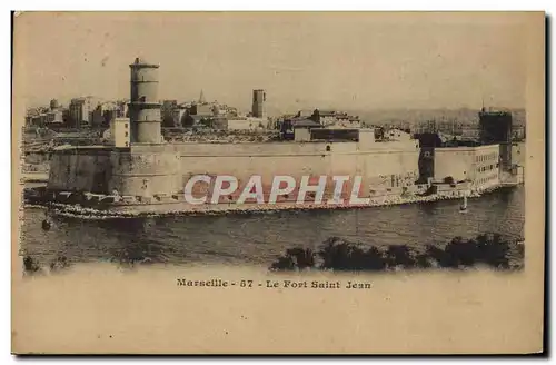 Cartes postales Marseille Le Fort Saint Jean