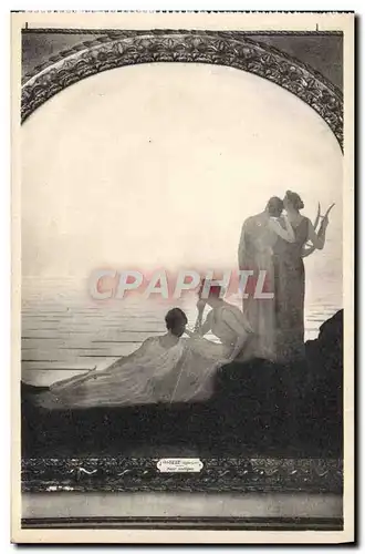 Cartes postales Palais des Beaux Arts de la Ville de Paris Soir antique Osbert