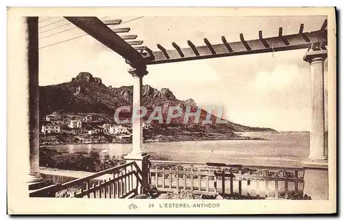 Cartes postales L'Esterel Antheor