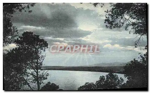 Cartes postales St Raphael Corniche D'Or Coucher de Soleil Sur la Chaine des Maures