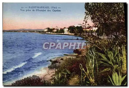 Cartes postales Saint Raphael Vue Prise de L&#39Oustalet dou Capelan