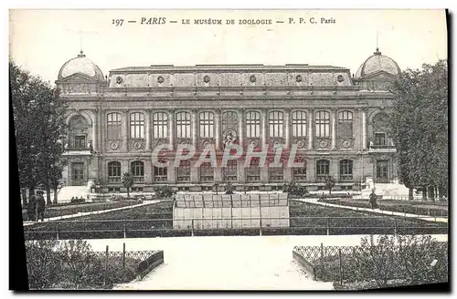 Cartes postales Tour Paris Le Museum De Zoologie Zoo