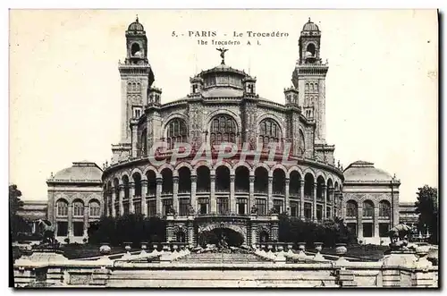 Ansichtskarte AK Paris Le Trocadero Rhinoceros Elephant