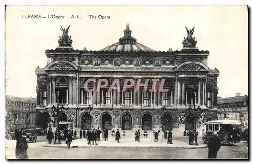 Cartes postales Paris L&#39Opera