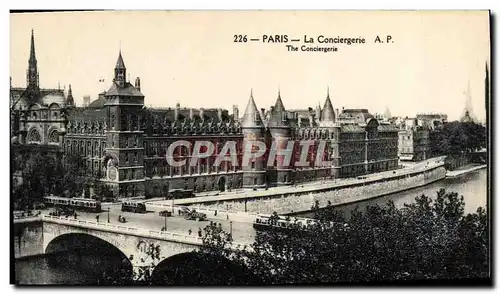 Cartes postales Paris La Conciergerie