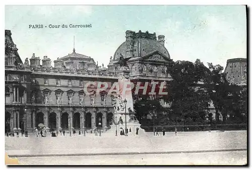 Ansichtskarte AK Paris Cour du Carrousel