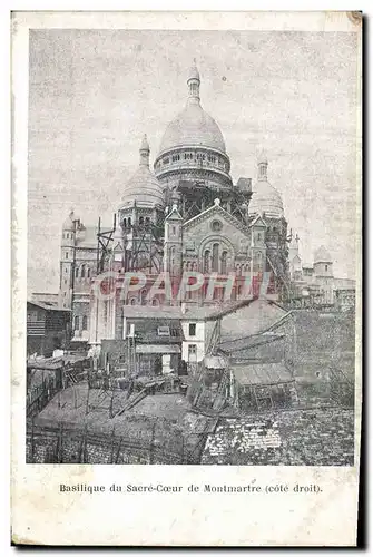 Cartes postales Paris Basilique du Sacre Coeur de Montmartre