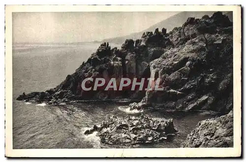 Cartes postales La Corniche D&#39Or Les Rochers du Trayas