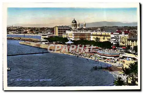 Cartes postales Saint Raphael Vue generale