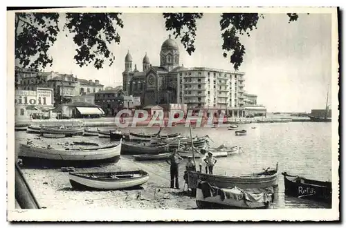 Moderne Karte Saint Raphael Le Port Bateaux