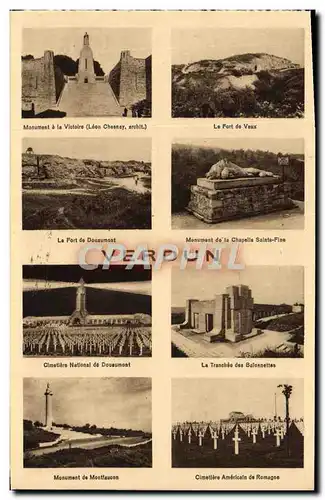 Cartes postales Verdun Militaria