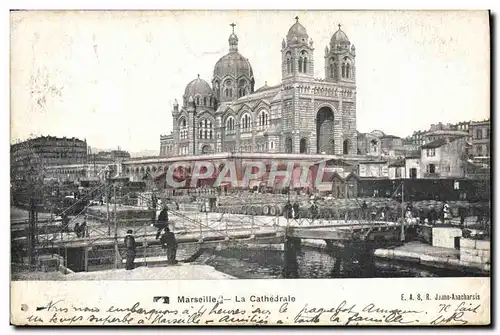 Cartes postales Marseille La Cathedrale