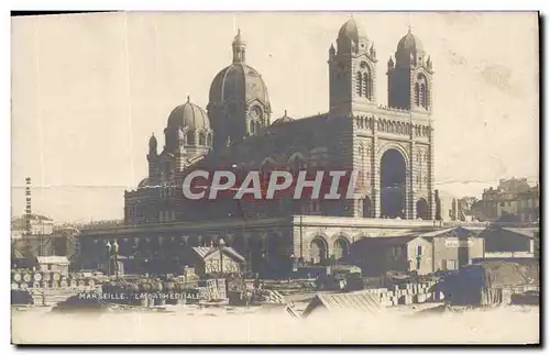 Cartes postales Marseille La cathedrale