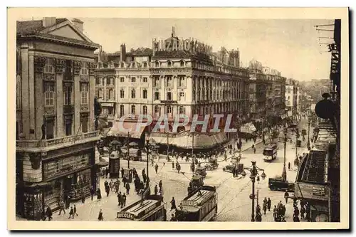 Cartes postales Marseille La Canebiere