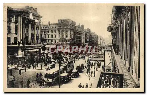 Cartes postales Marseille La Canebiere Tramway